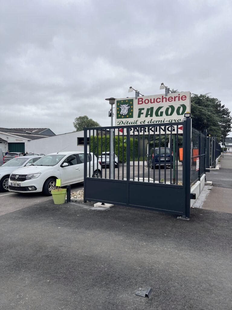 Boucherie Fagoo - Clôture et Portail motorisé